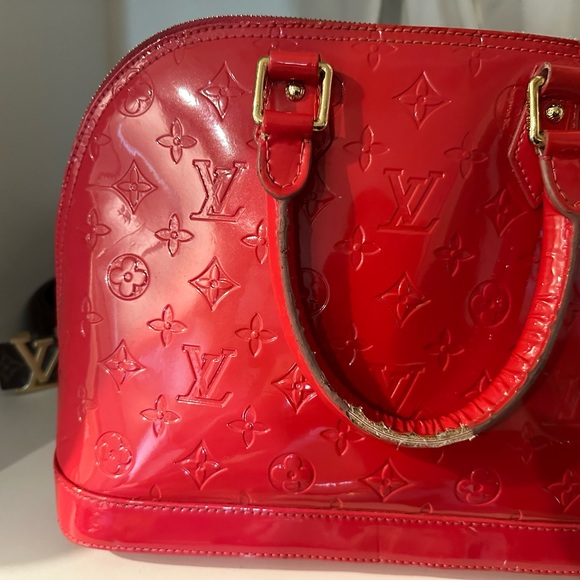 Red Louis Vuitton bag - Picture 7 of 13